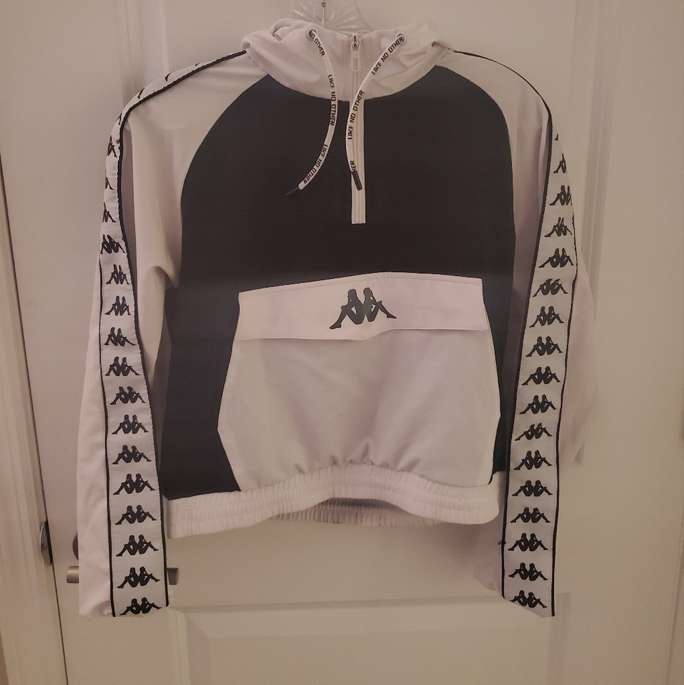 Kappa windbreaker and shorts set